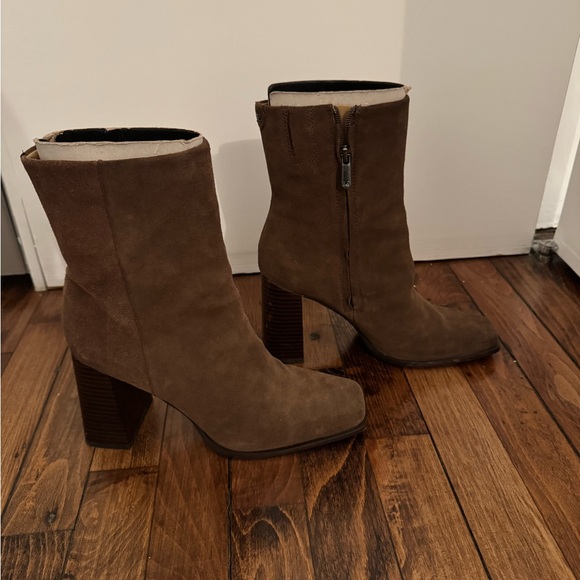 Sam Edelman Brown Booties - Picture 2 of 3